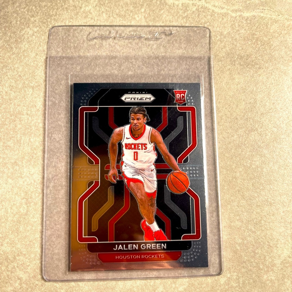 Panini Prizm Jalen Green Rookie “base” ~ Houston Rockets